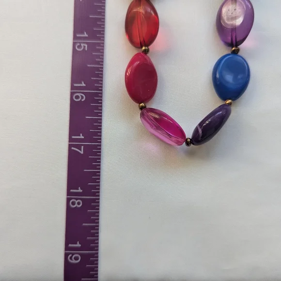 Xccessorzone Multicolor Beaded Necklace - Picture 5 of 5